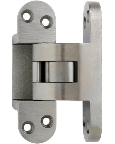 Soss Invisible Hinge Model 518, Satin Nickel