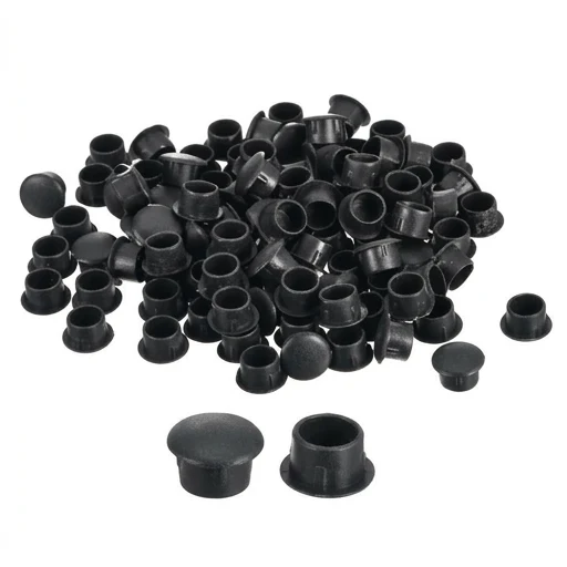 Bainbridge Plastic 3/8″ Hole Plug, Black, Multiples of 100