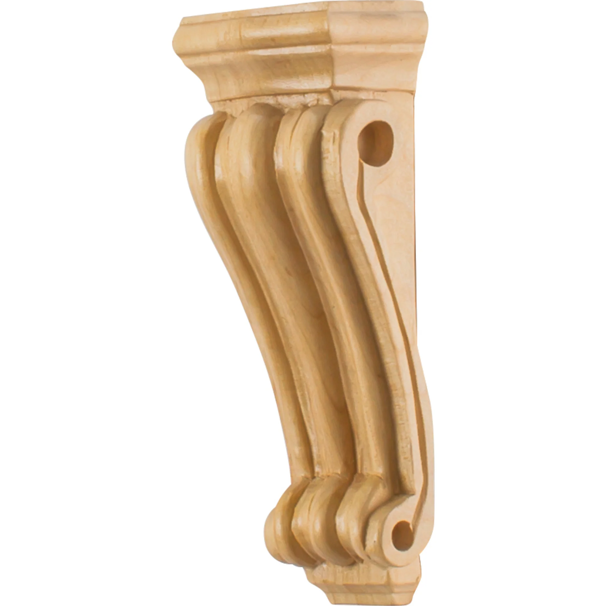Hardware Resources Low-Profile Scrolled Corbel Alder 6" Length 2-1/4" Width