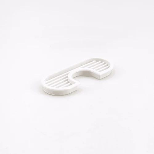Ventilator with Cable Grommets White 66 x 28 mm