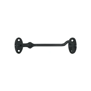Deltana Cabin Swivel Hook, Paint Black, 4″
