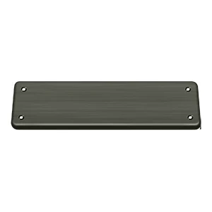 Deltana Cover Plate Solid Brass For DASH95, Antique Nickel
