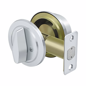 Deltana Cylinder Deadbolt KA2 Heavy Duty Backset 2-3/8″ 2-3/4, Chrome, Single