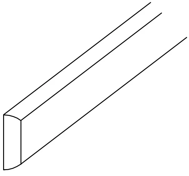 Scribe Moulding 3/4 W X 84 L X 1/4 Th – Regal Oak by Horning