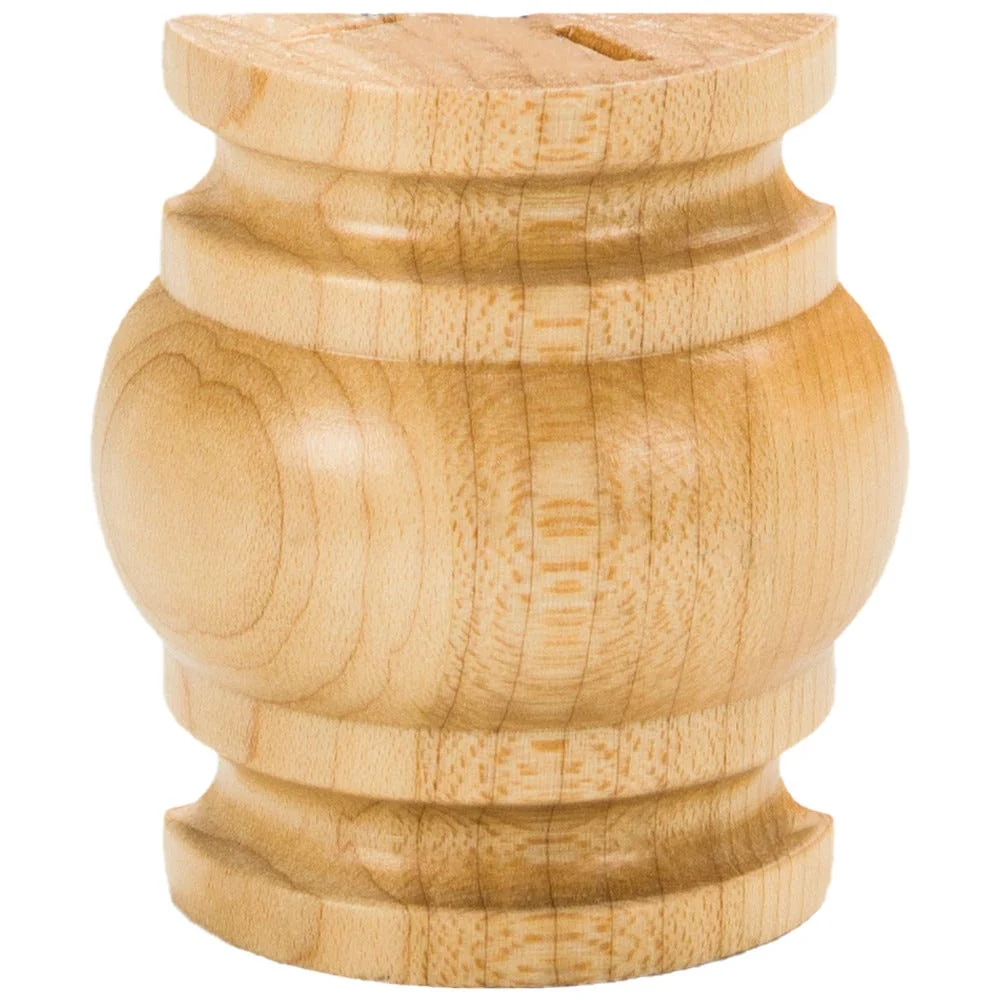 Hardware Resources Half Round Spool Splice Oak 3-1/2″ Height