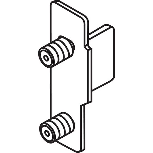 Blum Metabox Front Fixing Bracket For 320N Drawer Series, Left, Mounting, Press-In, Multiples of 10