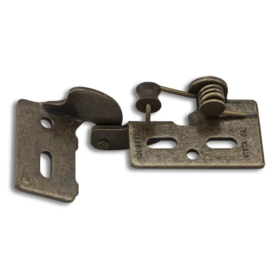 Youngdale Concealed Hinge, Antique Brass, #3