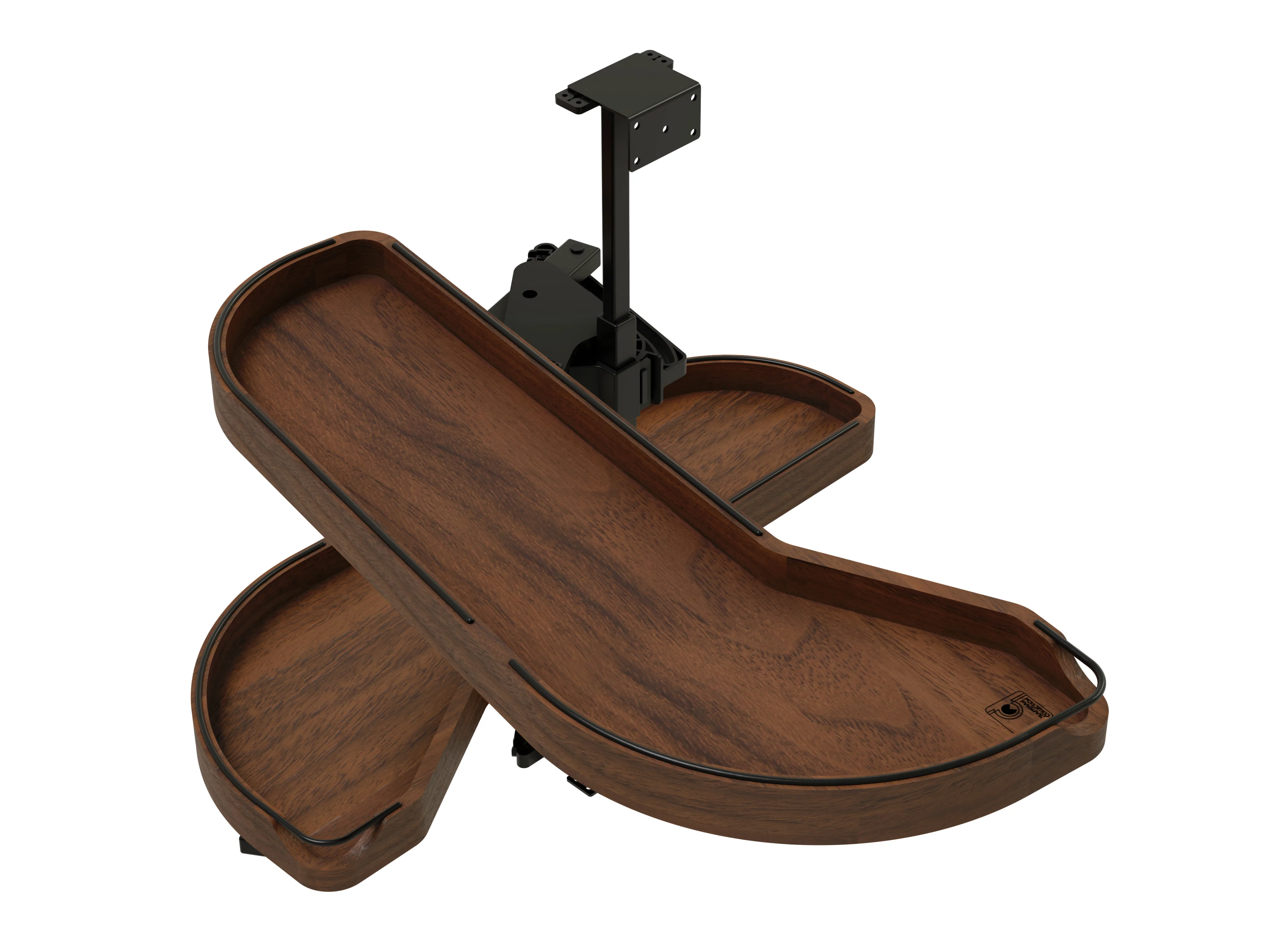 Two-Tier Craftsman Collection Girasolo w/ Soft-Close, 12″