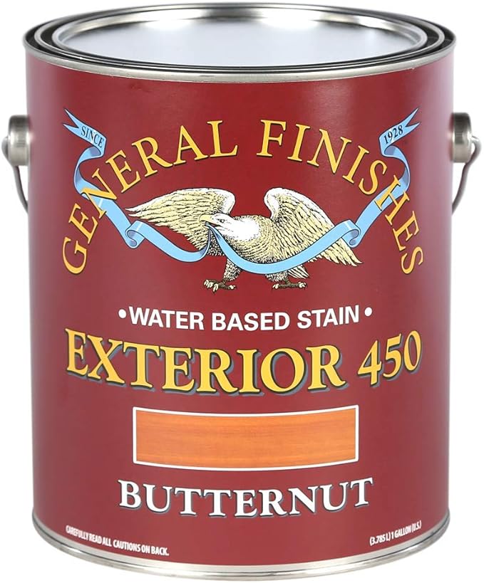 General Finishes Exterior 450 Stains, Butternut, Gallon