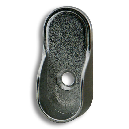 EPCO Closet Rod Flange For Oval Rod With Mounting Pins