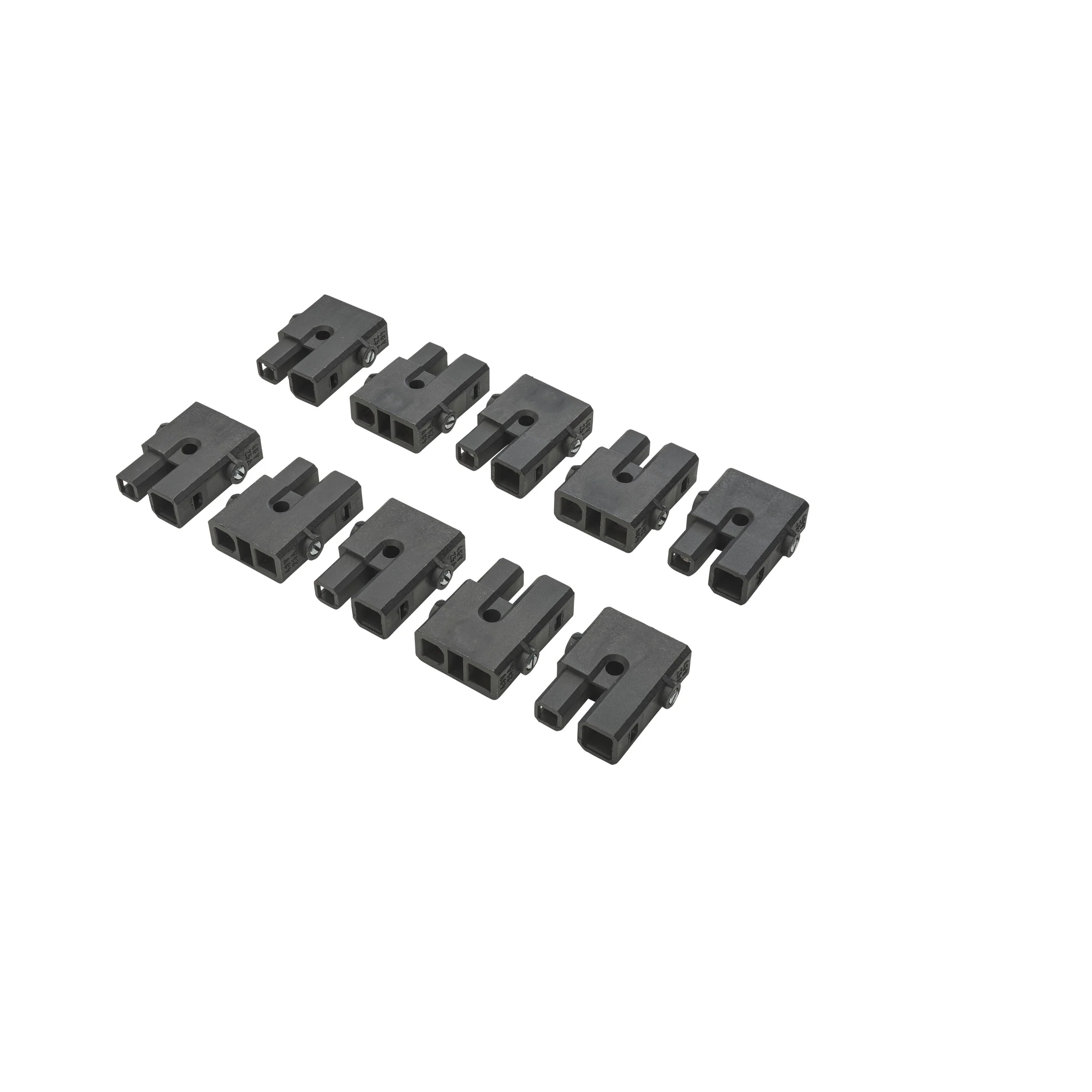 12/24VDC Diy Barrel Connectors, Black (Bag Of 10)