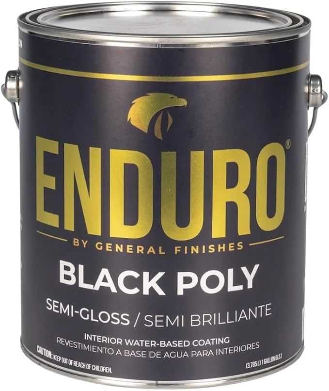 Enduro Black Poly, Semi-Gloss, Gallon