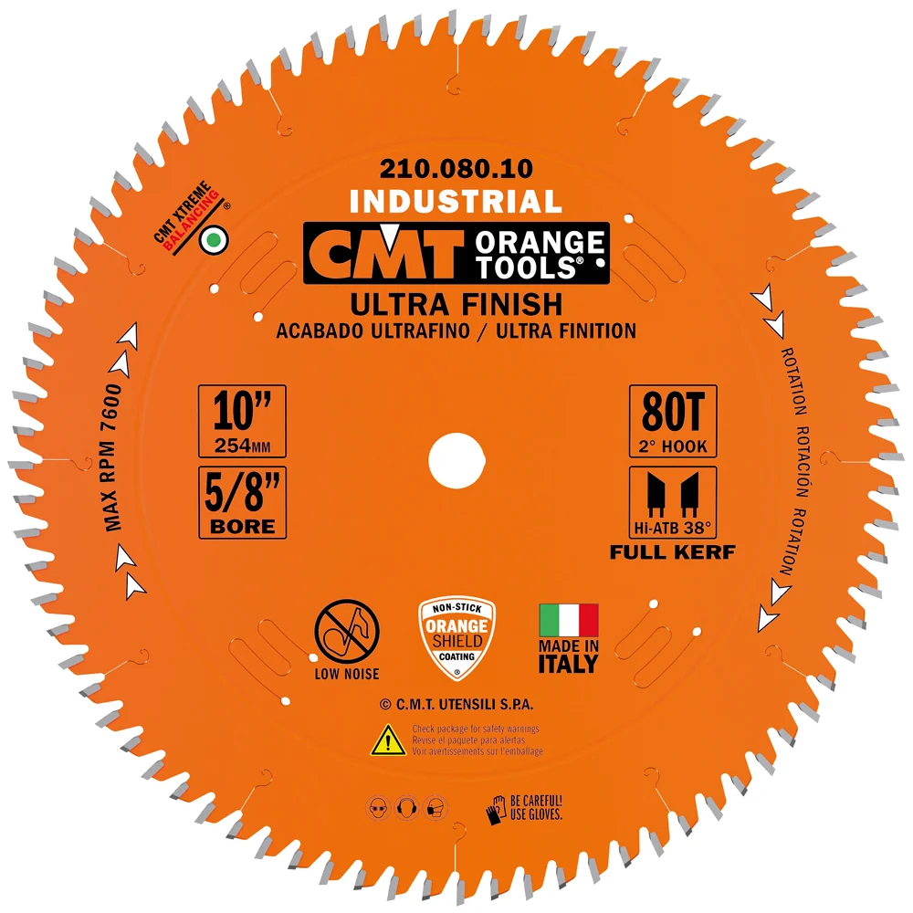 Industrial Melamine & Fine Cut-off Circular Saw Blades
