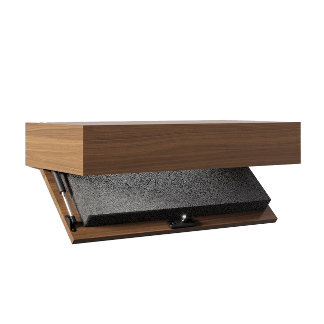 Hide-A-Shelf, Walnut