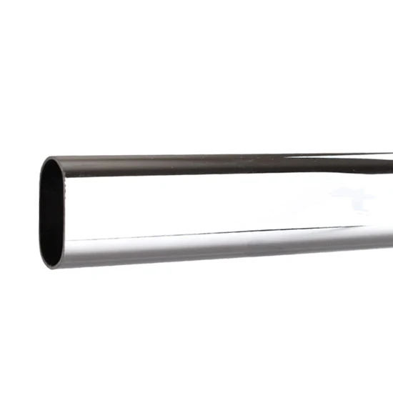 CSH Closet Oval Rod Steel 15mm x 30mm x 8Ft