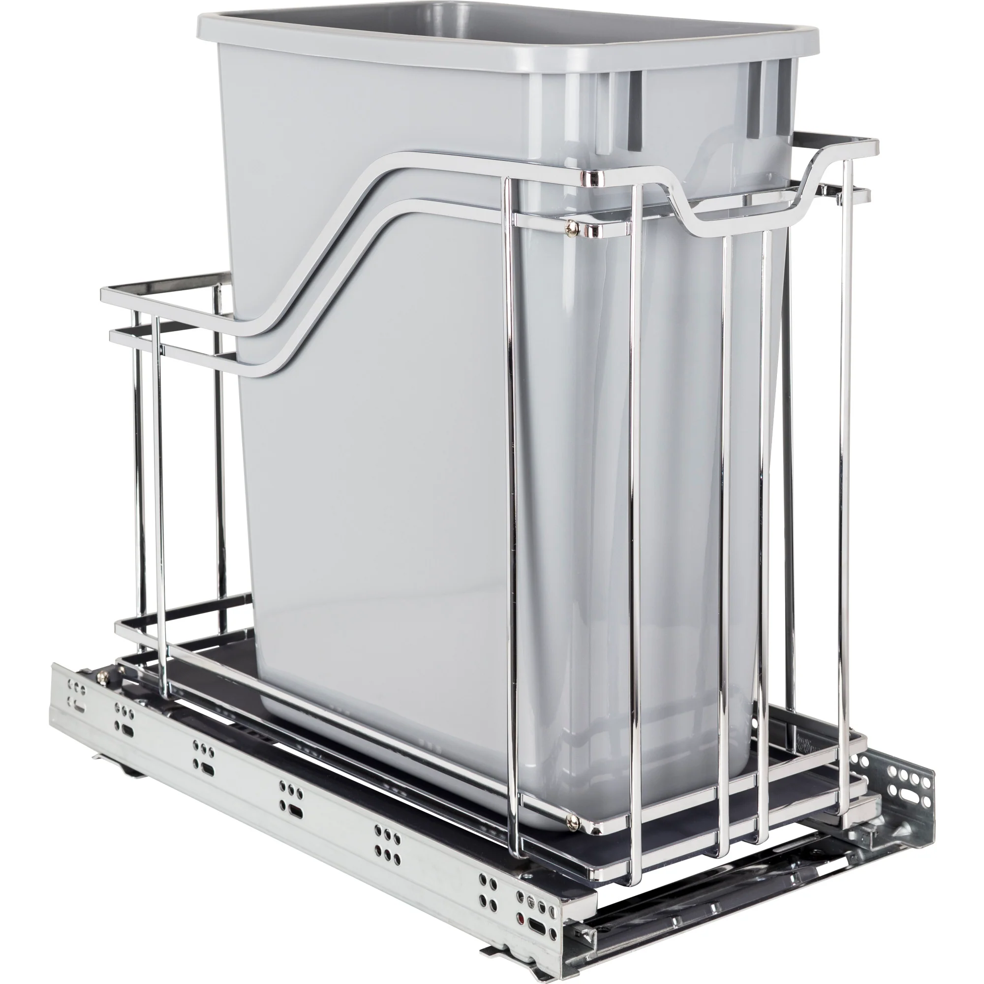 Hardware Resources Door Mount Trashcan Pullout Soft-Close