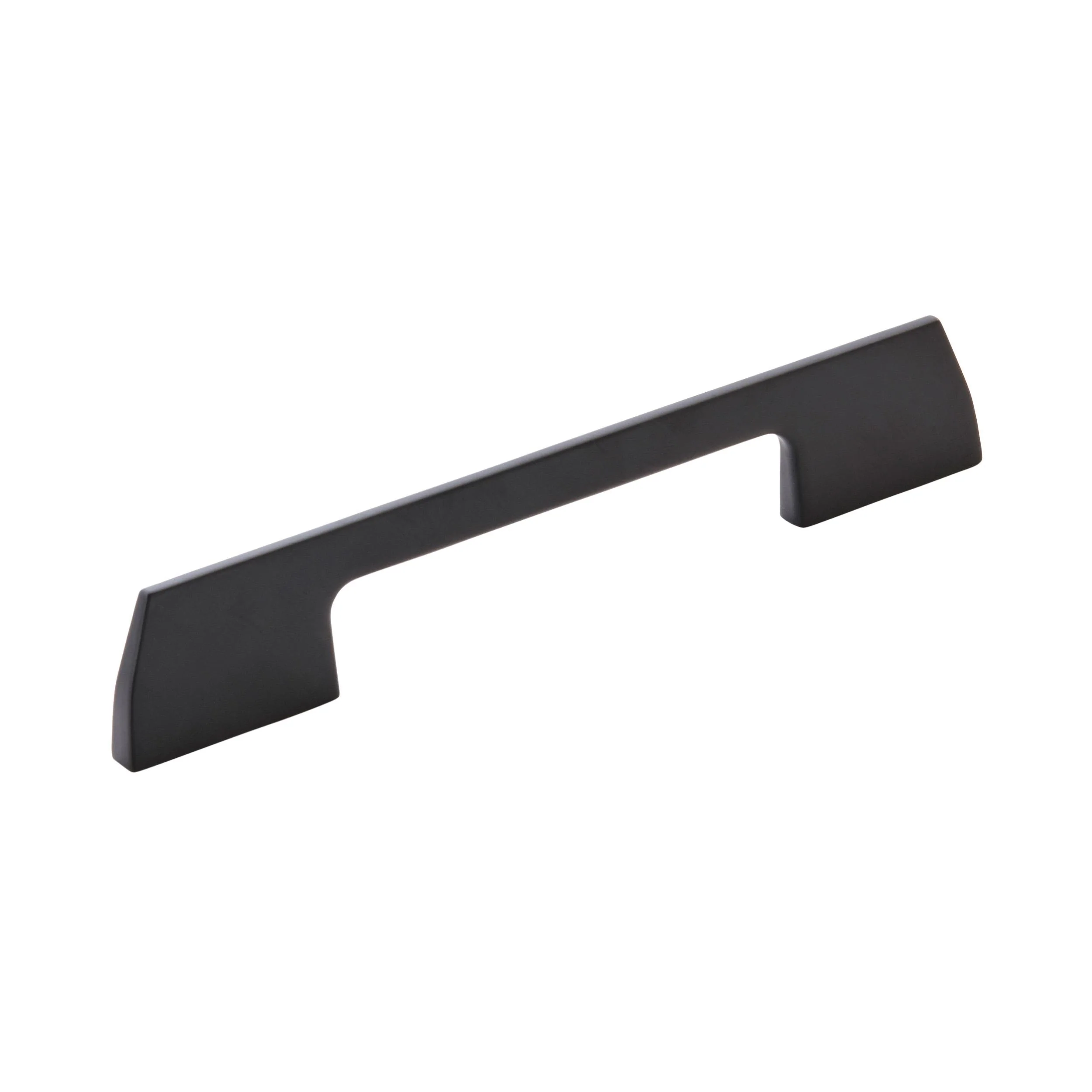 Amerock Angle Pull Matte Black 5-1/16″ Center to Center