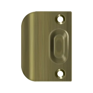 Deltana Full Lip Strike Plate, Antique Brass