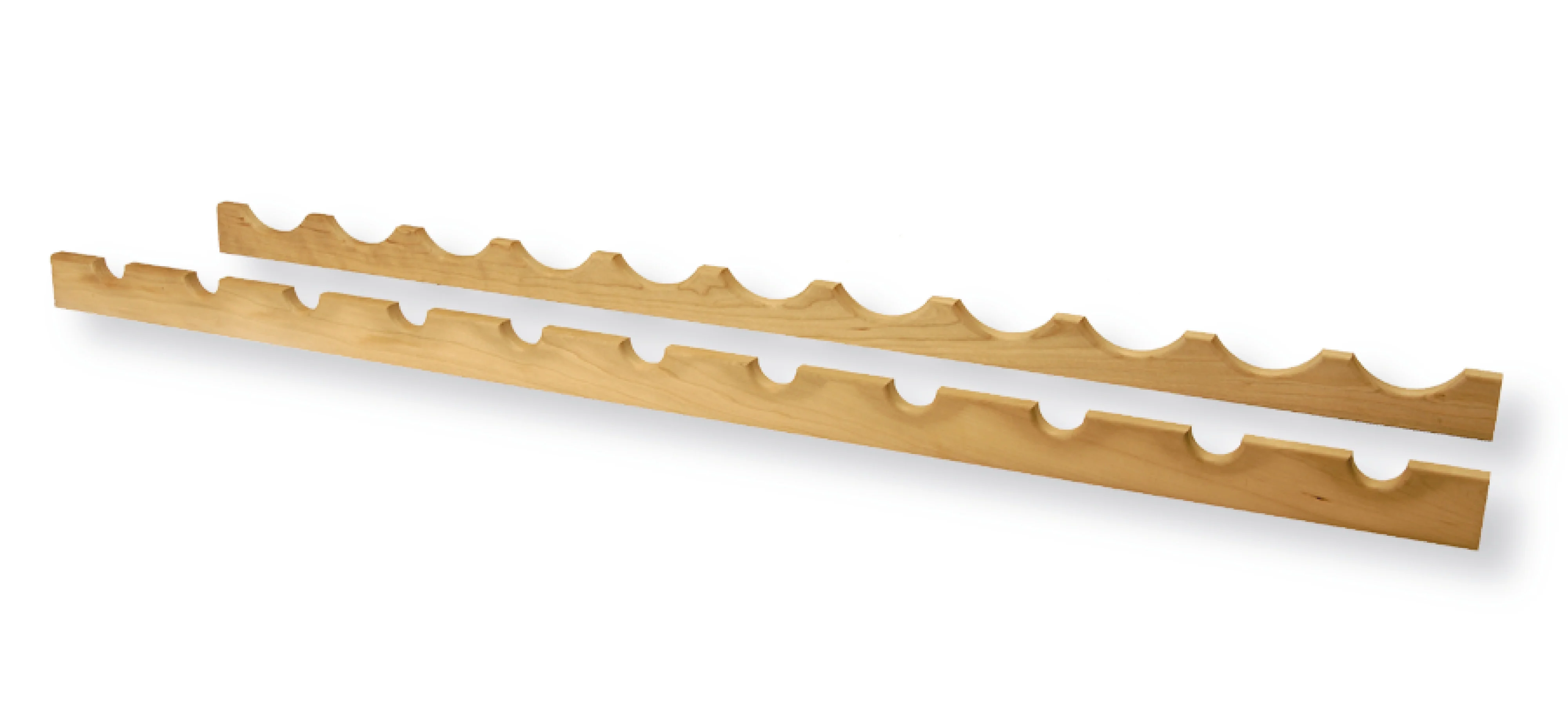 Bottle Rack 48″ Length Maple