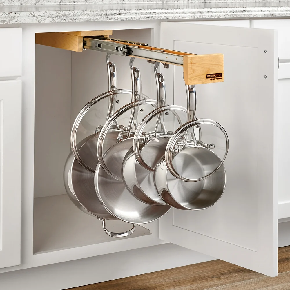 Natural Maple Glideware Pantry Pullout For 22" Depth