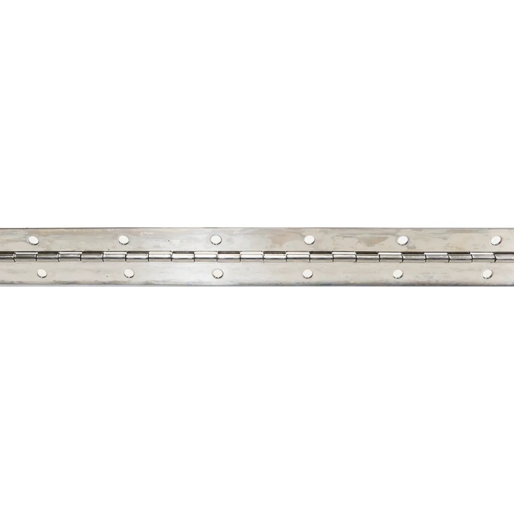 Hinge Piano 1-1/2" Wide x 72" Long x .040" Thick, Chrome
