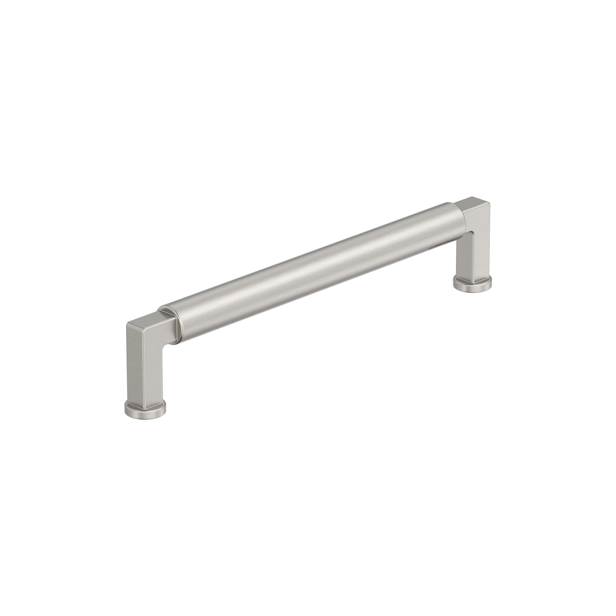 Amerock Balon Pull 6-5/16" Center To Center, Satin Nickel