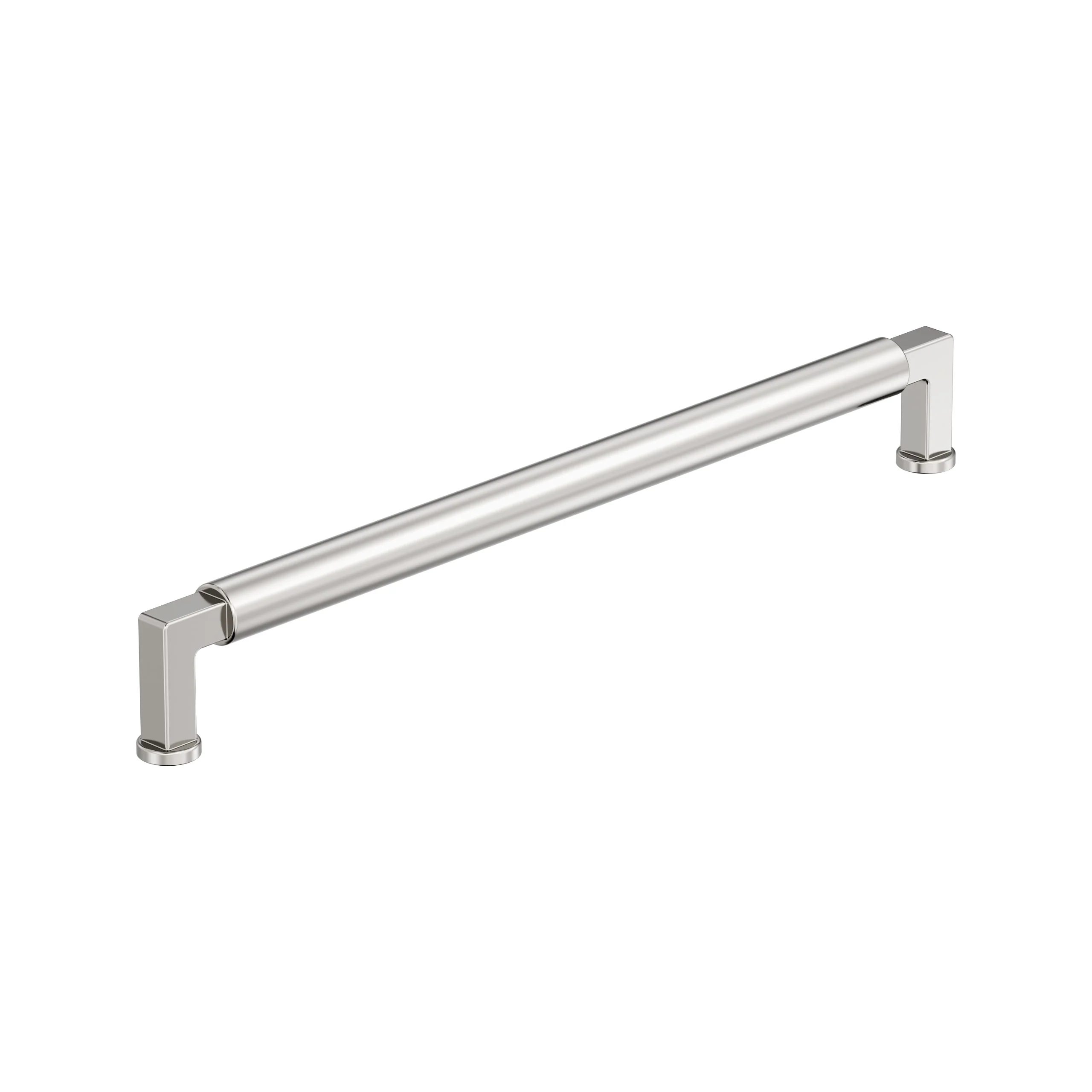 Amerock Balon Pull 10-1/16" Center To Center, Polished Nickel