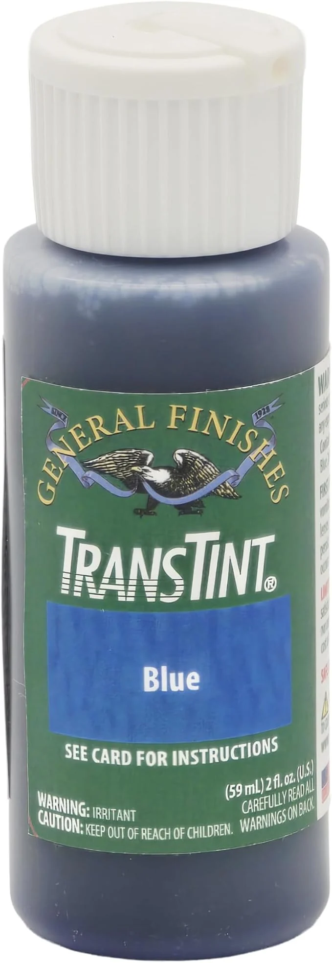 General Finishes Transtint, Blue, 2oz