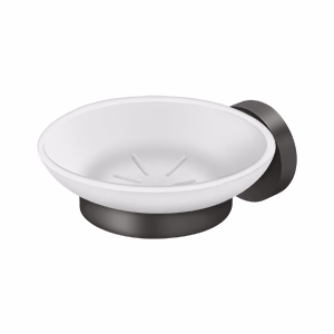 Deltana Soap Holder With Glass Sobe Series, Oil Rubbed Bronze