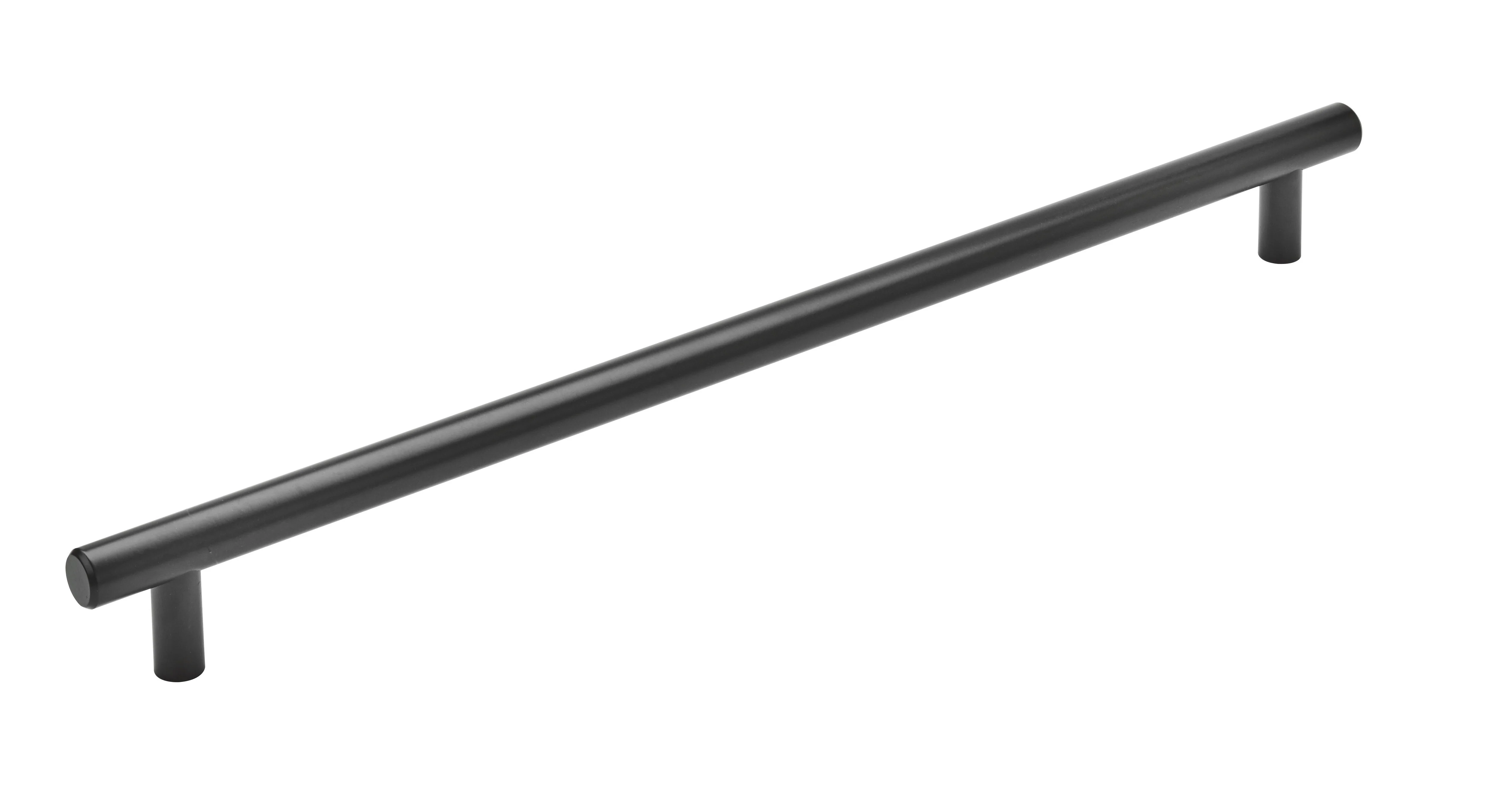 Amerock Bar Appliance Pull Matte Black 18" Center to Center