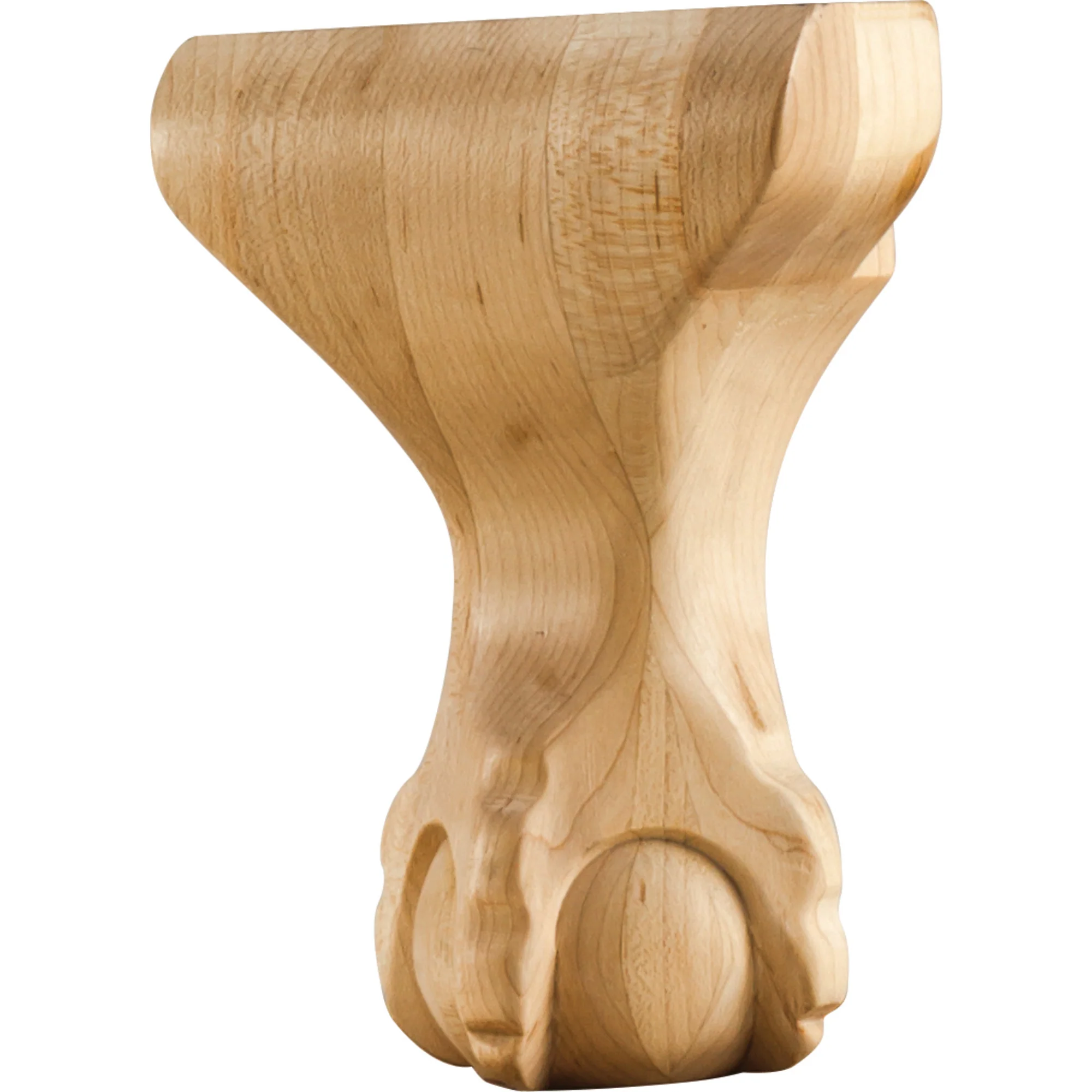 Hardware Resources Center Ball & Claw Leg Cherry 6" Length