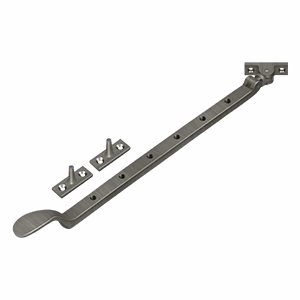 Deltana 13″ Colonial Casement Stay Adjuster, Antique Nickel