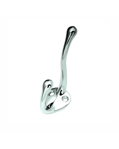 Hickory Hardware Hook Zinc Chrome 5/8″ Center to Center