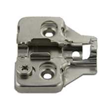 Pride Industrial Mounting Plate Screw-on For Soft Close Hinge Cam Adjustable, with screws