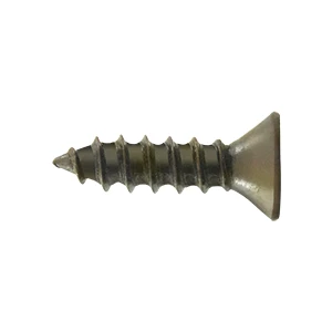 Deltana #10 Steel Wood Screw 3/4″ Length Antique Brass