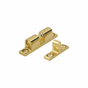 Deltana Ball Tension Catch, Polished Brass, 1-7/8″
