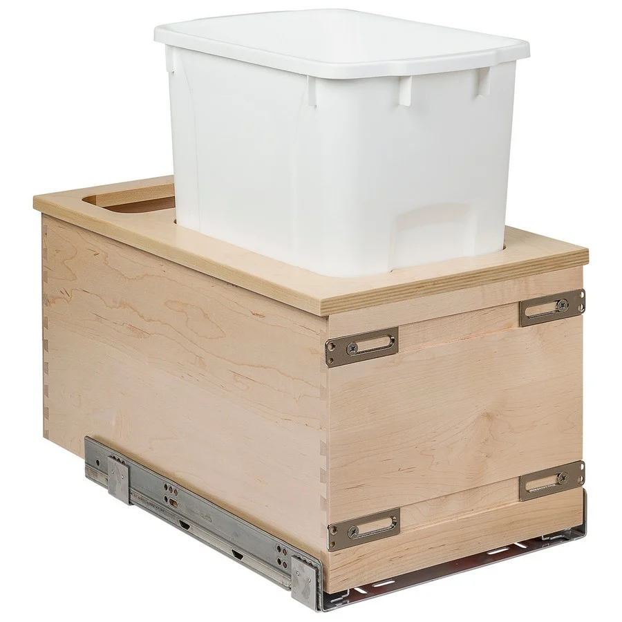 Century Components Cascade MVTO Waste Pullout 34 Qt Touch To Open