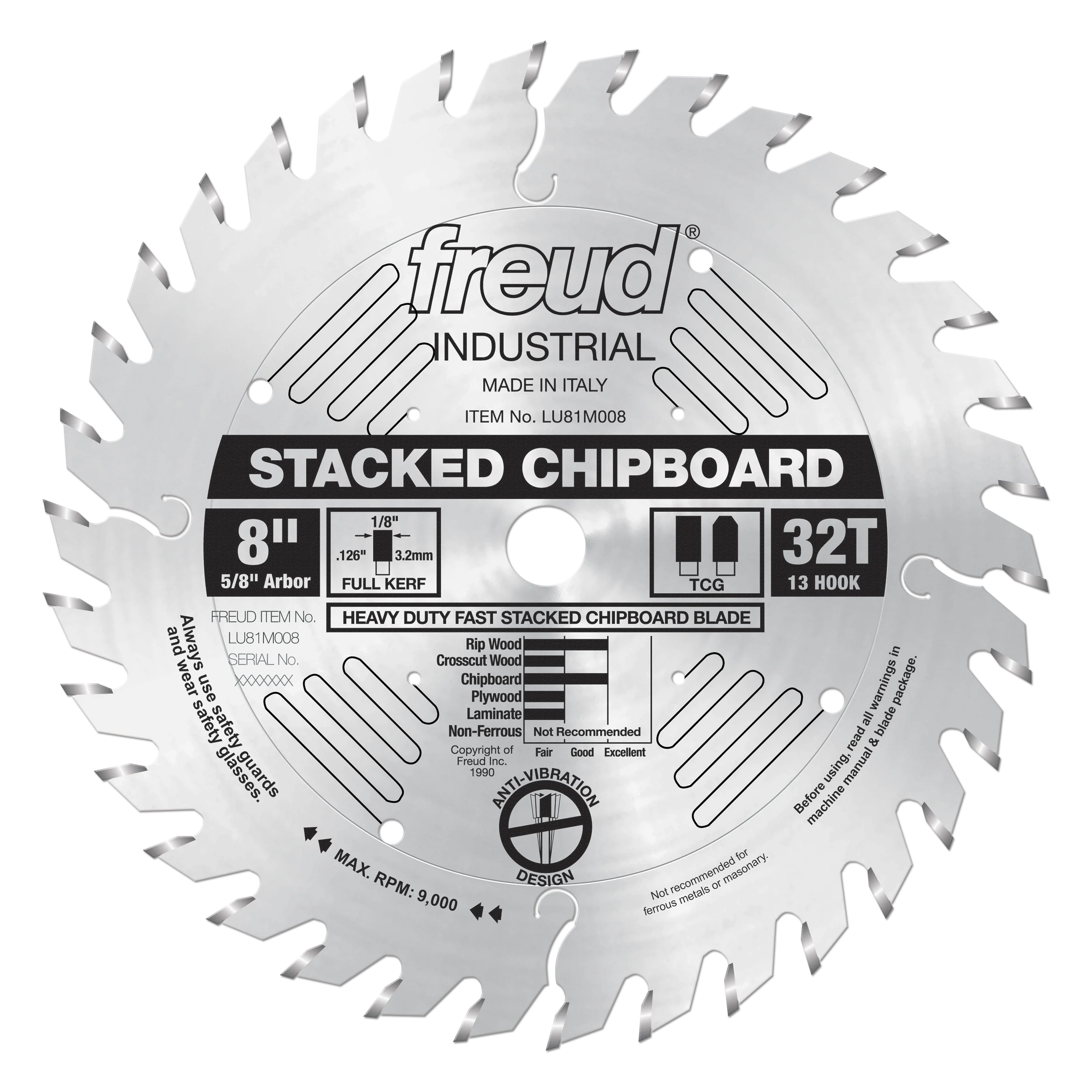 Freud Heavy Duty Stacked Chipboard Blade