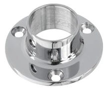 Wall Flange for 1″ Tubing Polished Stainless Steel