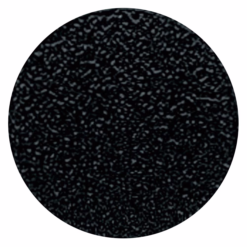 Solid PVC Fastcap 11/16″ Diameter, Black, 1 Sheet