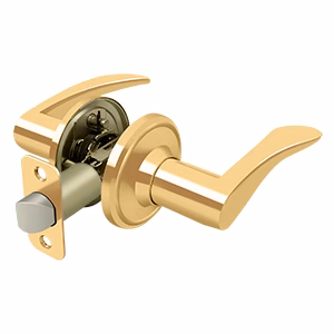 Deltana Backset 2-3/8″ 2-3/4, PVD, Left, Passage