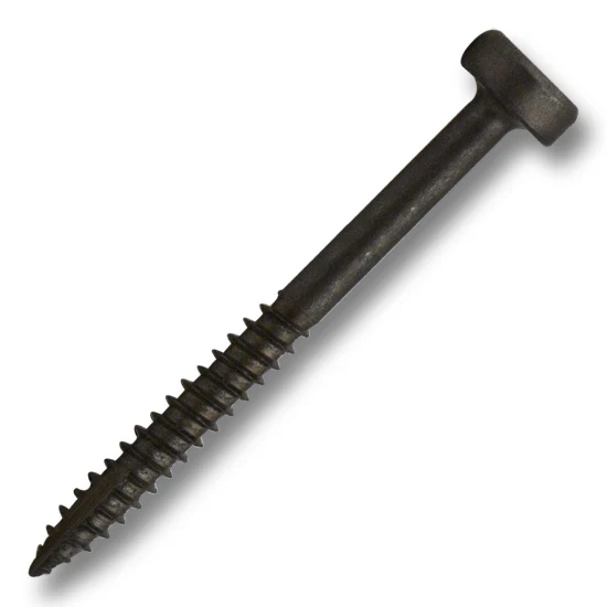 #6 Screw Square Modified Pan Fine Thread Type 17 Point 1-1/2″ Plain & Dry Lubed, Multiples of 100