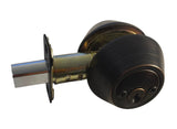 Dark Oil Rubbed Bronze Double Deadbolt