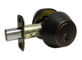 Dark Oil Rubbed Bronze Double Deadbolt