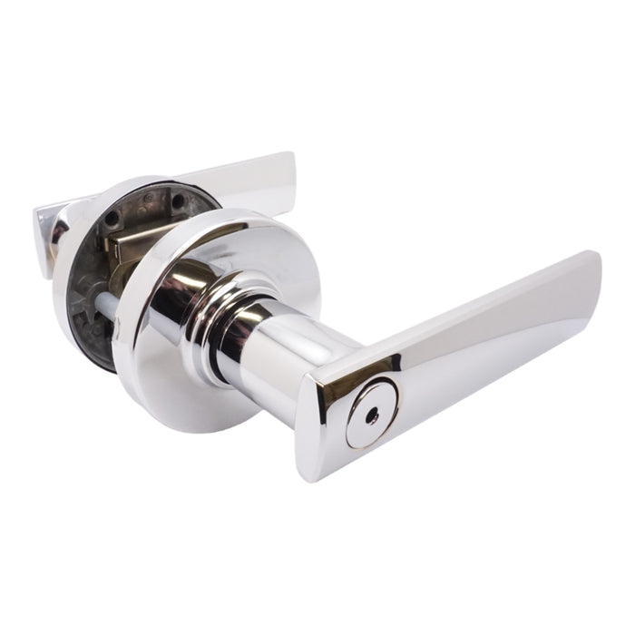 Kwikset Vedani Polished Chrome Privacy Door Lever