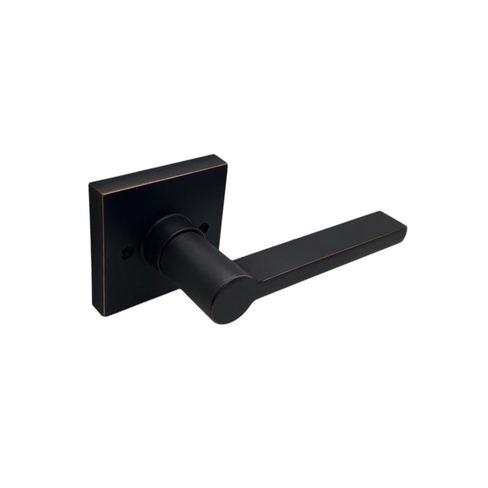 Dark Oil Rubbed Bronze Dummy door Lever similar to Halifax door handle