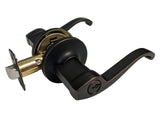 Dark Oil Rubbed Bronze Entry Door Handle- Style: 835DBR