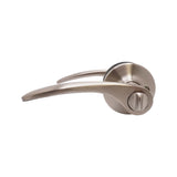Satin Nickel Privacy Door Lever Style 836DC Interior View
