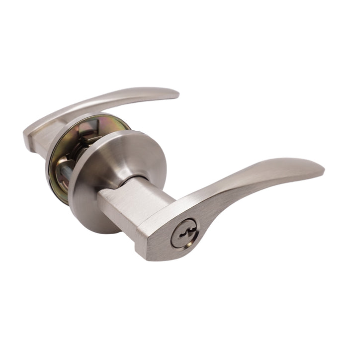 Satin Nickel Entry Door Lever Style 836DC