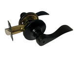 Matte Black Privacy Door Lever - 838